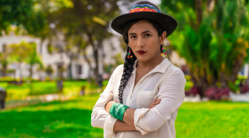 Gahela: la primera candidata trans indígena de Perú