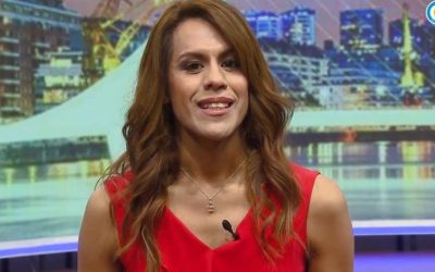 Quién es Diana Zurco, la primera presentadora trans en un noticiero central de Argentina