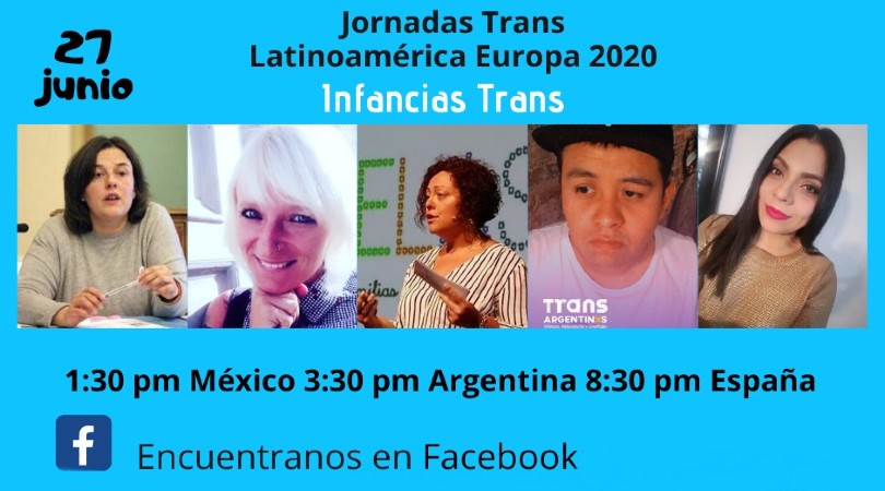 Jornadas Trans Latinoamérica Europa 2020: Infancias Trans - Facebook