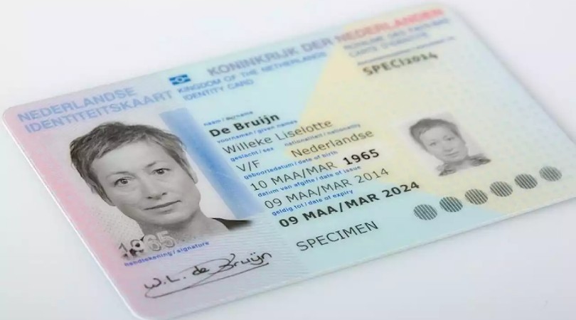 Las tarjetas de identidad en los Países Bajos ya no indicarán el sexo de la persona titular a partir de 2024. / Oficina Nacional de Datos de Identidad de Holanda