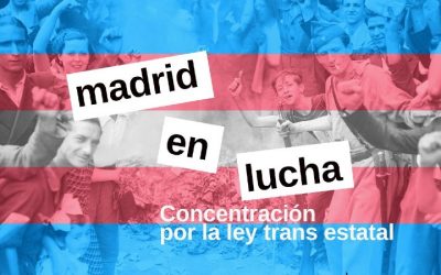 Concentración Ley Trans Estatal – Madrid en lucha