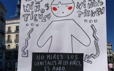 No mires a los genitales