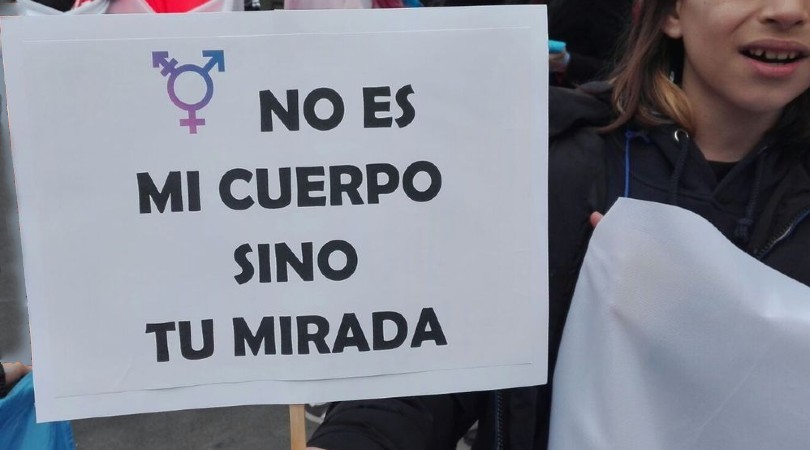 Concentración en Madrid el pasado 25/03/2017 en el que las familias pedían una Ley Trans estatal