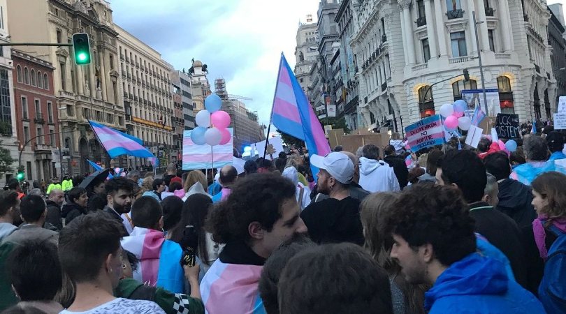 El Orgullo trans de 2018, en Madrid