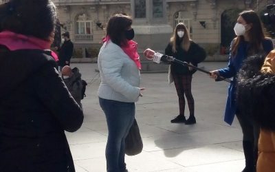 Mar Cambrollé, junto con representantes de colectivos trans y familias, anuncian huelga de hambre si en un mes la Ley Trans no se registra en el Congreso