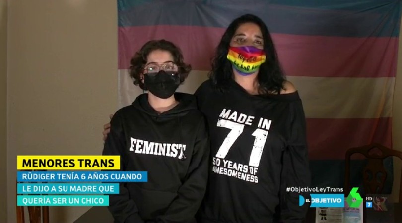 El mensaje de Rüdiger, un adolescente trans: 'Les chiques trans estamos luchando y es necesario que aprueben la Ley ya'. ATRESMEDIA