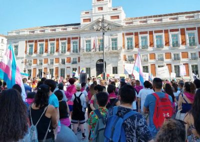 Spanish Groups of Transgender People and Their Families Start a Hunger Strike