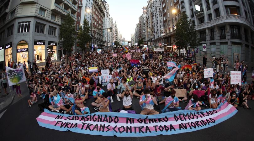 Manifestación en Madrid en el Día del Orgullo 2021 | Rodrigo Jiménez (EFE)
