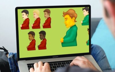 Hombres embarazados y caras que se derriten: así son los nuevos emojis de 2021