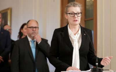 Lina Axelsson Kihlblom, primera persona trans a cargo de un ministerio en Suecia