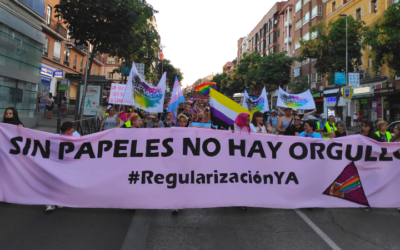 El Orgullo Crítico llena las calles de Carabanchel para denunciar la violencia de las fronteras