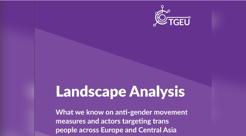 TGEU lanza un informe de análisis del panorama antigénero