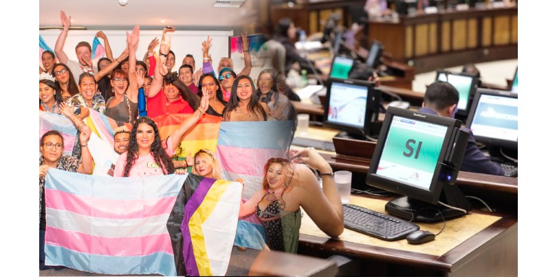 La Asamblea aprobó la reforma de Ley para que las personas trans puedan cambiar su sexo en la cédula. Foto Silueta