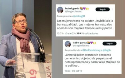“Las mujeres trans no existen”: los tuits tránsfobos de la nueva directora del instituto de las mujeres