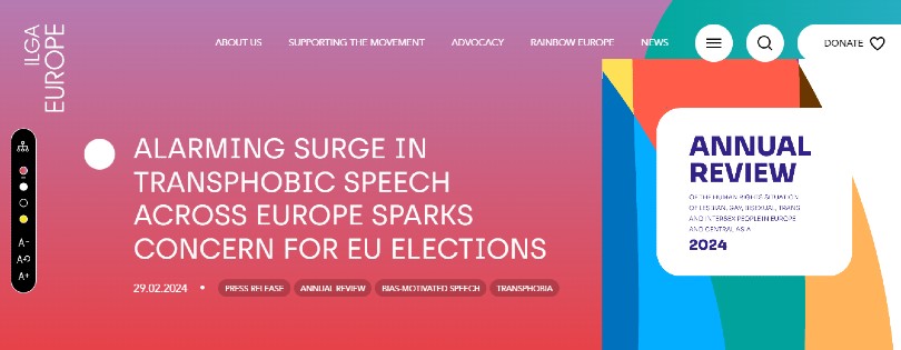 El alarmante aumento del discurso transfóbico en toda Europa despierta preocupación de cara a las elecciones en la UE
