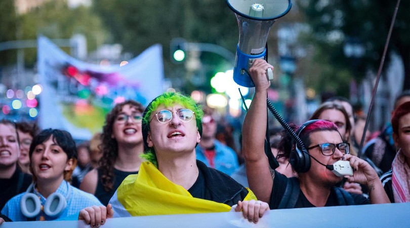 El Octubre Trans marcha contra la asimilación: “El objetivo del movimiento trans es abolir el sistema”