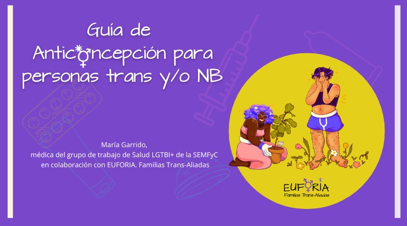 Guía de Anticoncepción para personas trans y/o NB