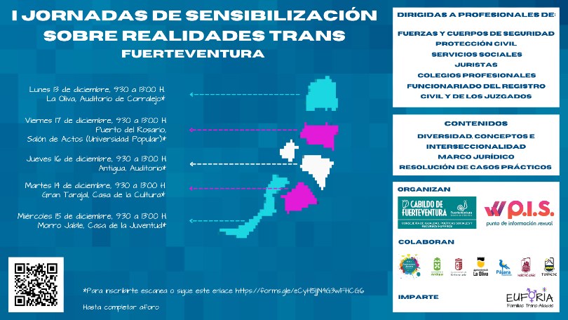 I Jornadas de sensibilización sobre realidades trans en Fuerteventura