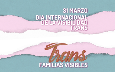 31 DE MARZO. DÍA INTERNACIONAL DE LA VISIBILIDAD TRANS